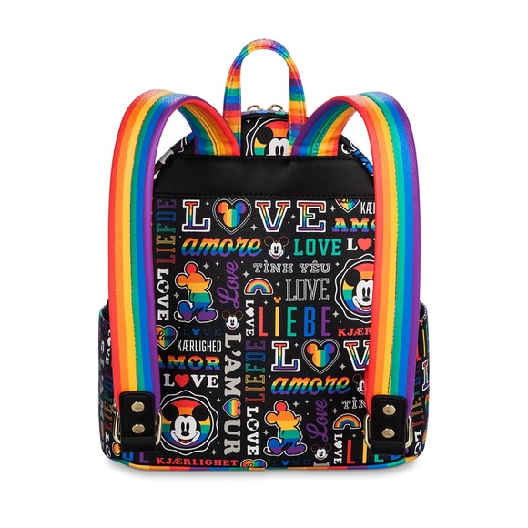 Disney Loungefly Mickey Pride Mini Backpack – NWT - Picture 2 of 6